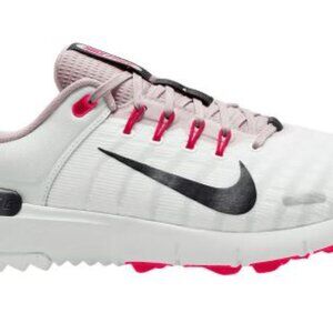 Nike Free Golf Shoes White Pink Men’s US 10.5 New With Tags